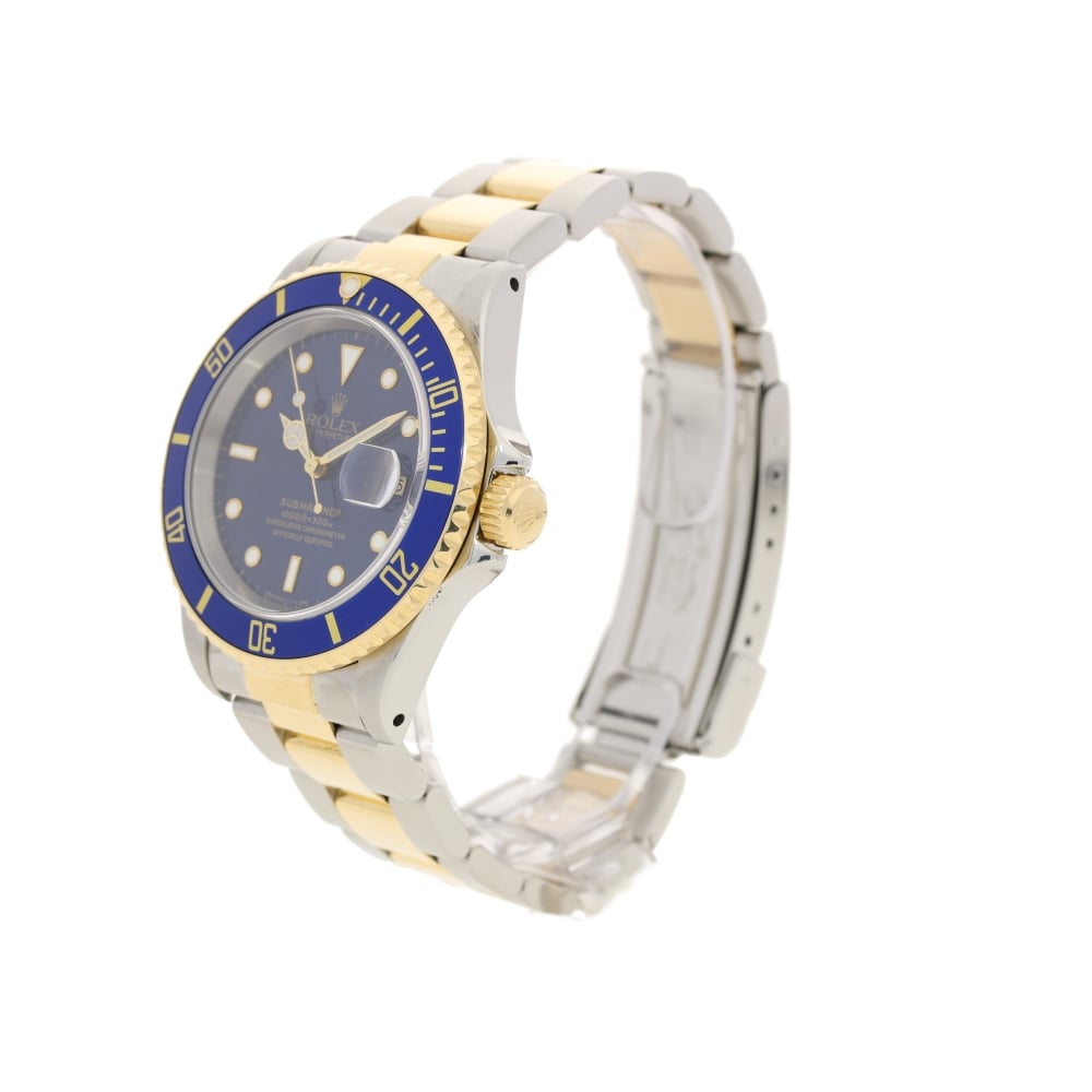 Submariner 16613 - Gents Watch - Blue Dial - 1998
