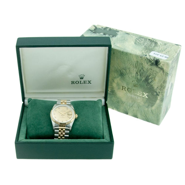 Datejust 16233 - Champagne Diamond Dial - 1990