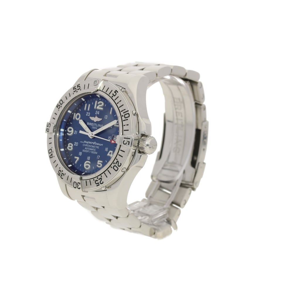 Super Ocean A17360 - Chronometer - Blue Dial - 2007