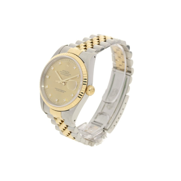 Datejust 16233 - Secondhand Gents Watch - Diamond Dial - 1993