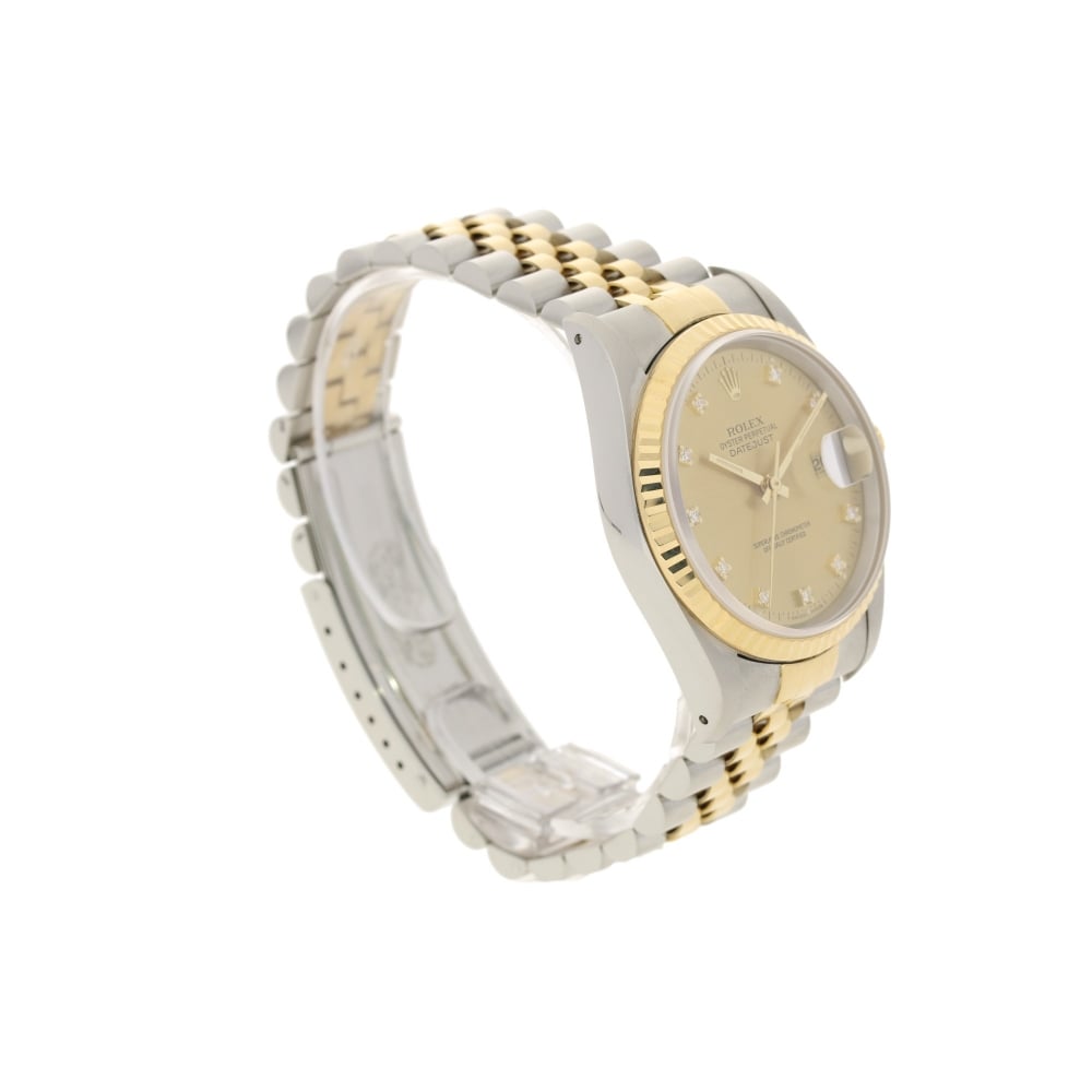 Datejust 16233 - Secondhand Gents Watch - Diamond Dial - 1993