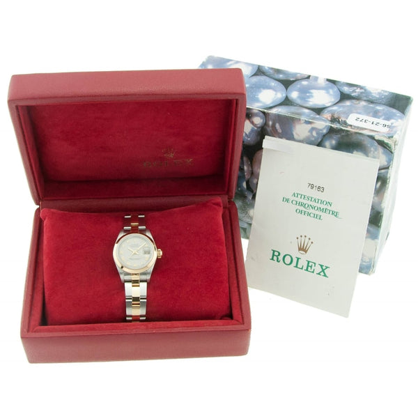 Datejust 79163 - Cream Pyramid Dial - 2002