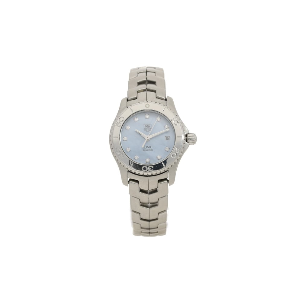 Link WJ317 - Blue Mother of Pearl & Diamond Dial