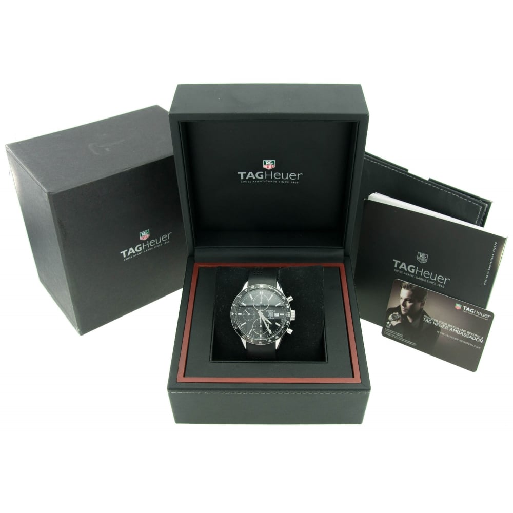 Carrera CV201E-0 - Black Chronograph Dial - 2010