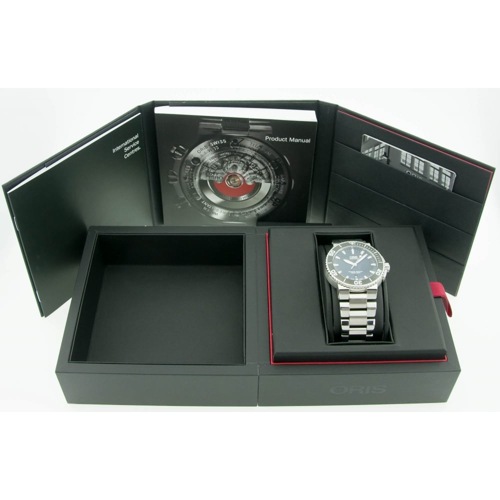 Aquis Date Divers Watch - Black Dial - Automatic Movement