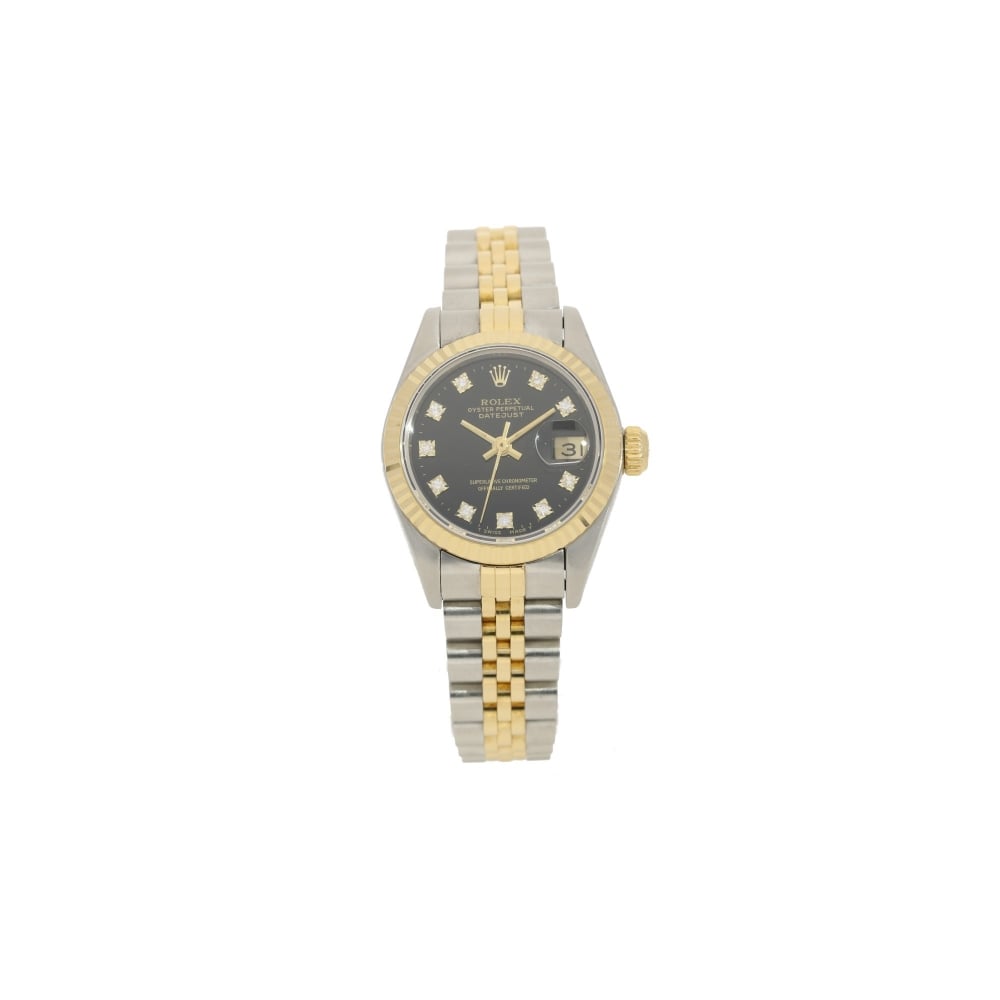 Datejust 69173 - Black Diamond Dial - 1995