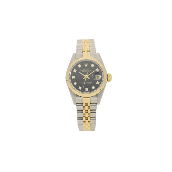 Datejust 69173 - Black Diamond Dial - 1995