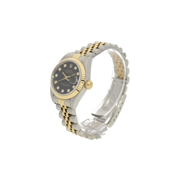 Datejust 69173 - Black Diamond Dial - 1995