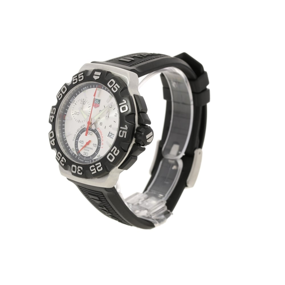 Formula 1 CAH1111 - Silver Dial & Rubber Strap - 2014