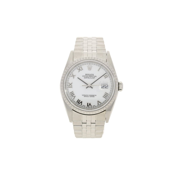 Datejust 16220 - Gents Watch - White Dial - 2000