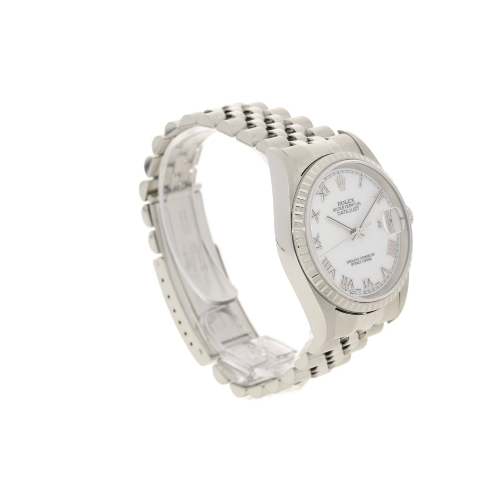 Datejust 16220 - Gents Watch - White Dial - 2000