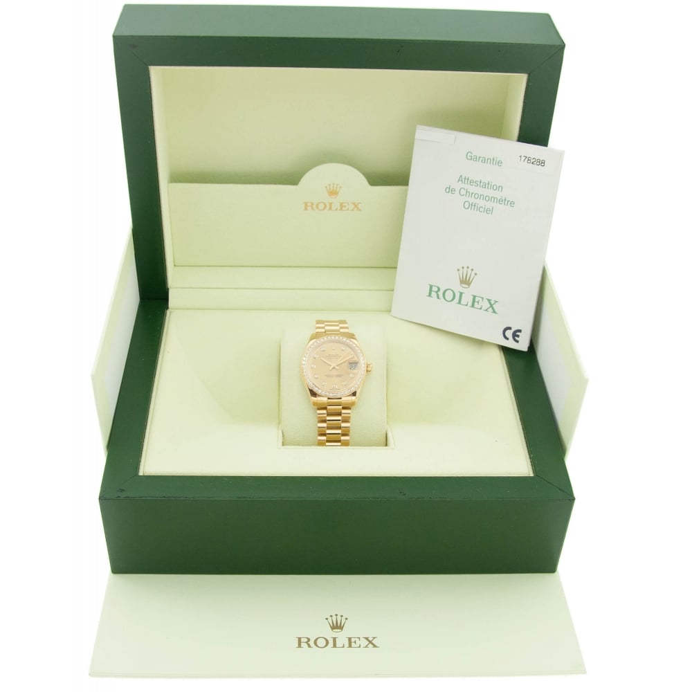 Datejust 178288 - Diamond Dial and Bezel - 18ct - 2005
