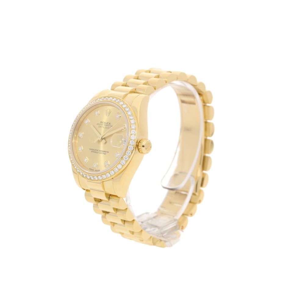 Datejust 178288 - Diamond Dial and Bezel - 18ct - 2005