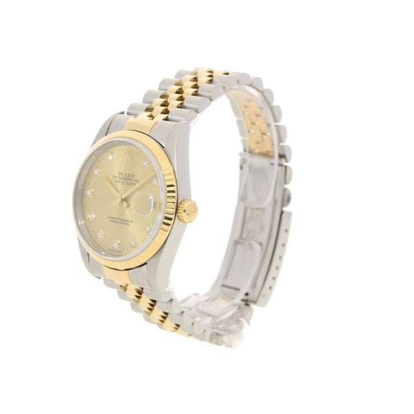 Datejust 16233 - Champagne Diamond Dial - 1997