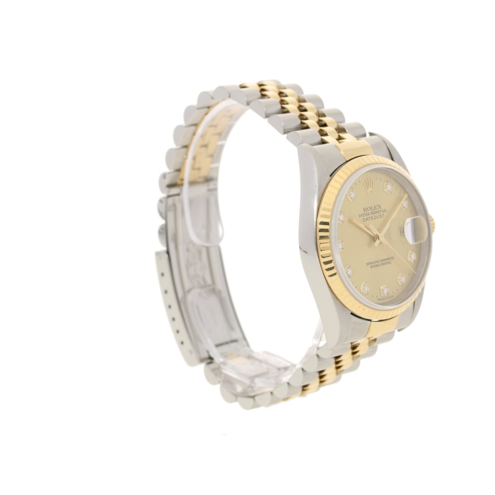 Datejust 16233 - Champagne Diamond Dial - 1997