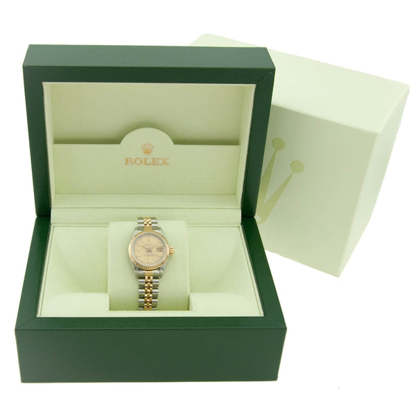Datejust 69173 - Champagne Baton Dial - 1989