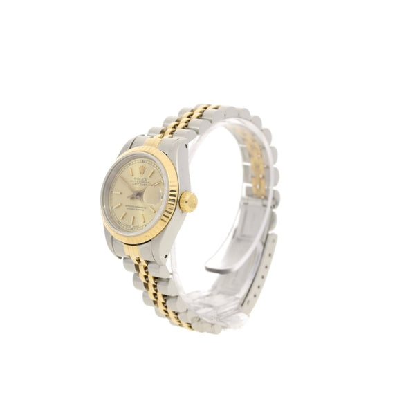 Datejust 69173 - Champagne Baton Dial - 1989