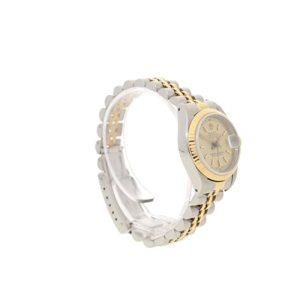 Datejust 69173 - Champagne Baton Dial - 1989