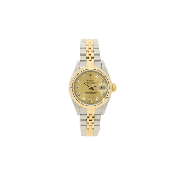 Datejust 79173 - Champagne Diamond Dial - 2003