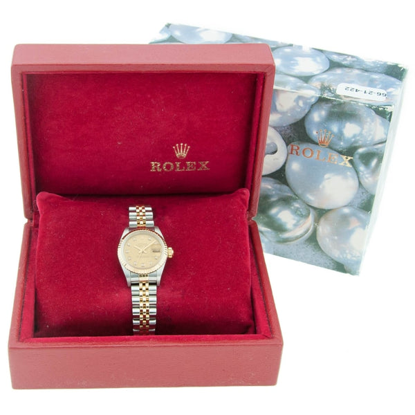 Datejust 79173 - Champagne Diamond Dial - 2003