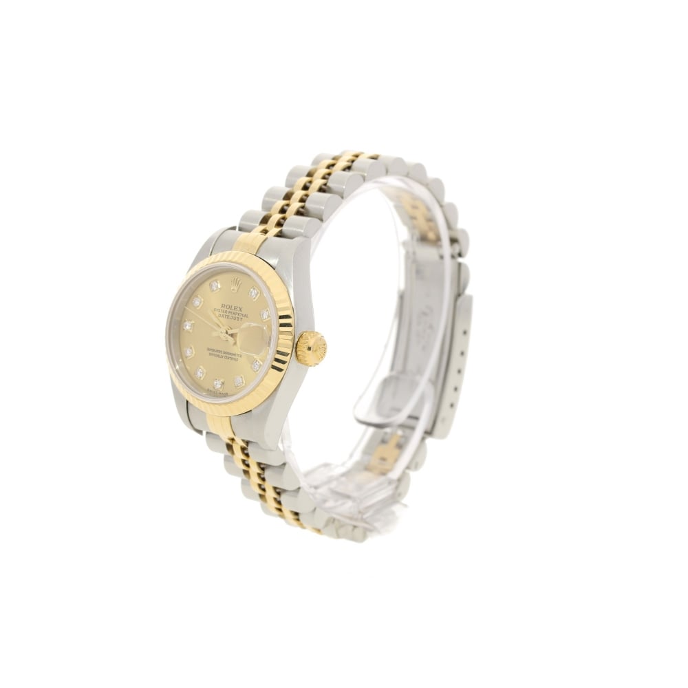 Datejust 79173 - Champagne Diamond Dial - 2003