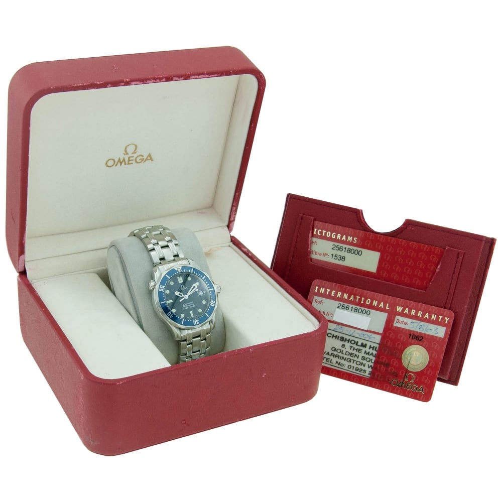 Seamaster 2561.80.00 - Blue Wave Dial - Mid Size - 2003