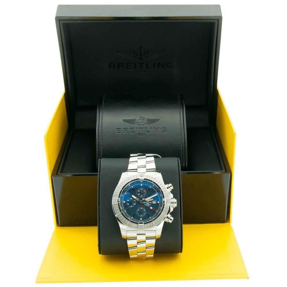 Super Avenger A13370 - Blue Chronograph Dial - 2012