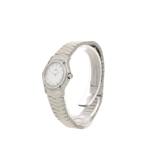 Classic Wave E9157114 - Mother of Pearl - Diamond Bezel