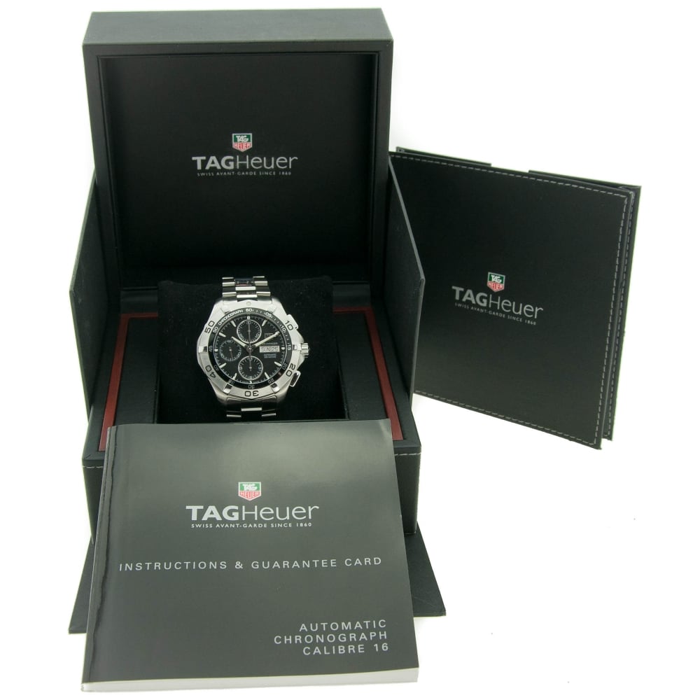 Aquaracer CAF2010 - Black Chronograph Dial - 2009