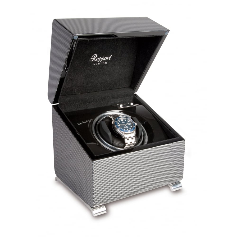 Vogue Carbon Fibre Mono Watch Winder