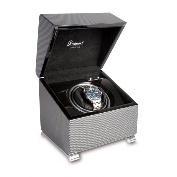 Vogue Carbon Fibre Mono Watch Winder
