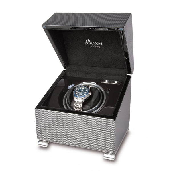 Vogue Carbon Fibre Mono Watch Winder