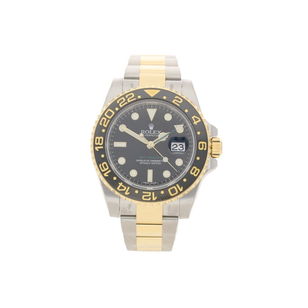 GMT Master II 116713LN - Steel & Gold - Black Dial - Unworn 2017