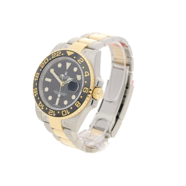 GMT Master II 116713LN - Steel & Gold - Black Dial - Unworn 2017