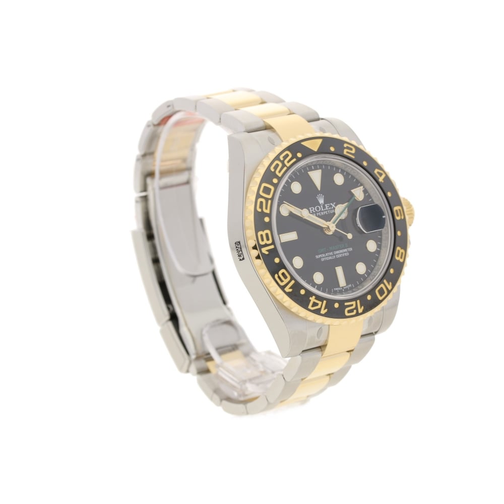GMT Master II 116713LN - Steel & Gold - Black Dial - Unworn 2017