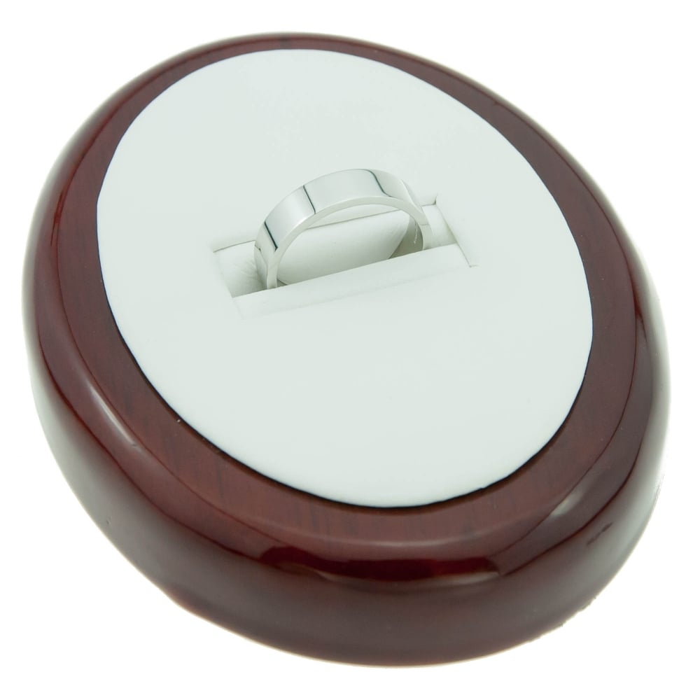 Platinum 5mm Flat Heavy Wedding Ring - 8.3g