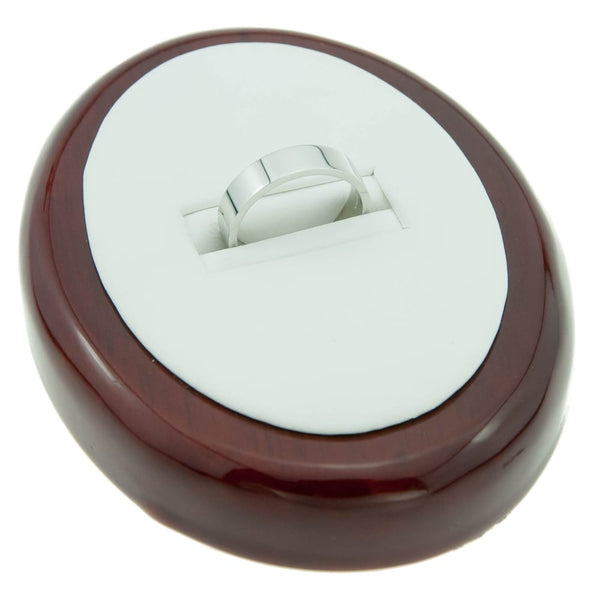 Platinum 5mm Flat Heavy Wedding Ring - 8.3g