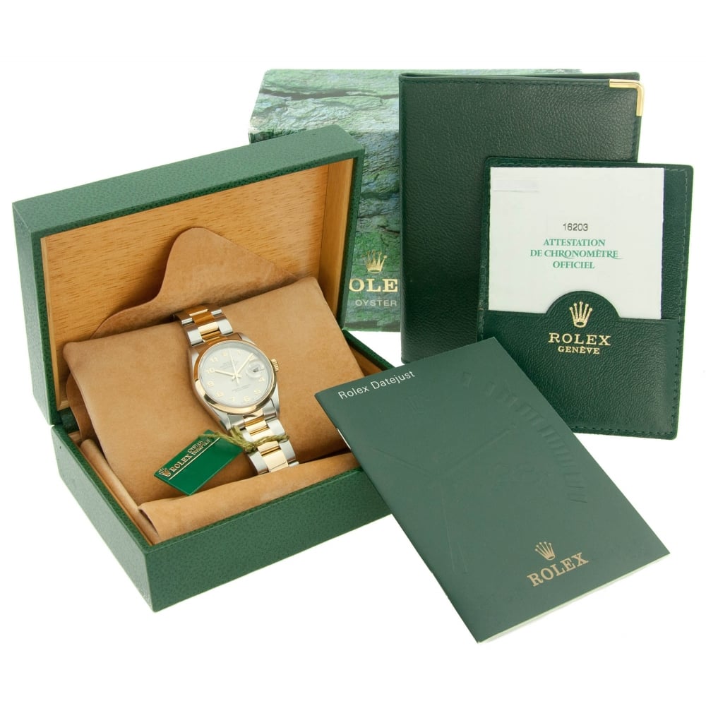 Datejust 16203 - Gents Watch - Silver Dial - 2002