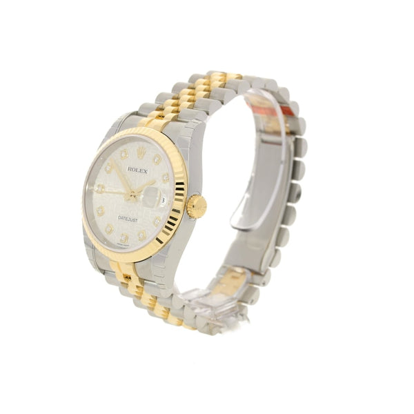 Datejust 116233 - Gents Watch - Diamond Dial - Unworn 2017