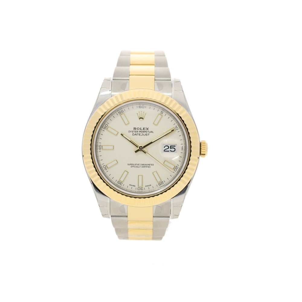 Datejust II 116333 - Gents Watch - Ivory Dial - Unworn 2017