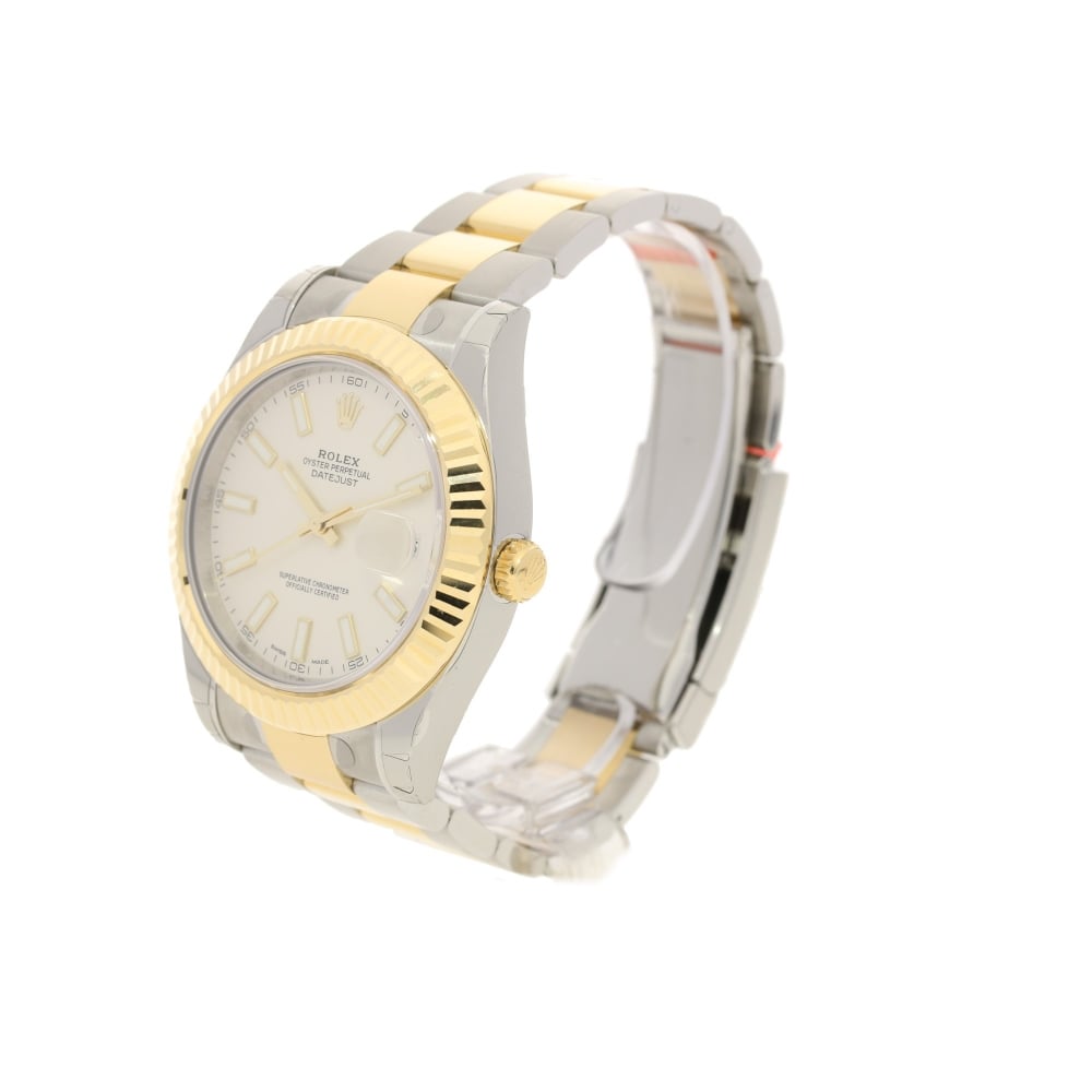 Datejust II 116333 - Gents Watch - Ivory Dial - Unworn 2017