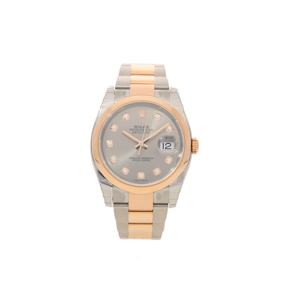 Datejust 116201 - Gents Watch - Diamond Dial - Unworn 2017