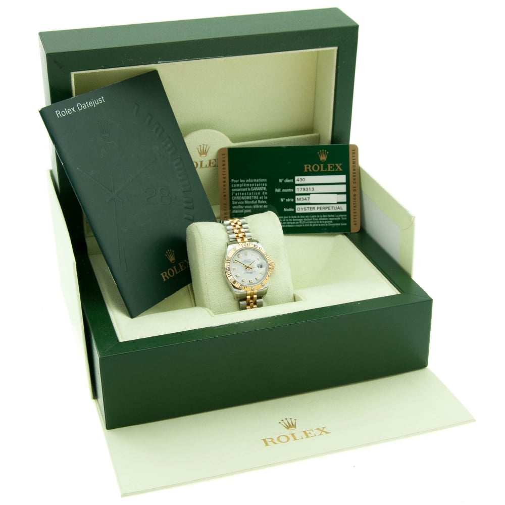 Datejust 179313G - Diamond Dial - Diamond Bezel - 2008