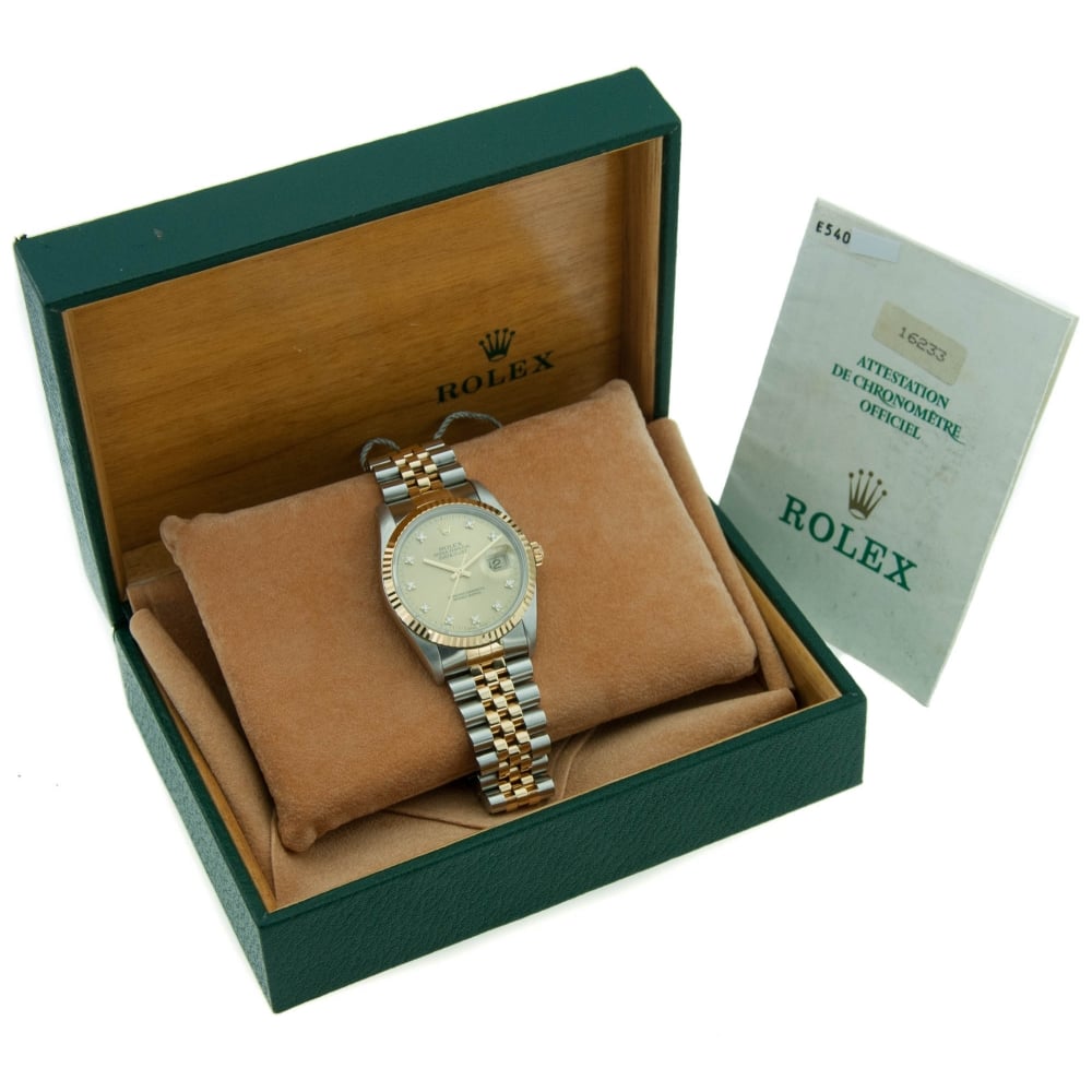 Datejust 16233 - Gents Watch - Diamond Dial - 1991