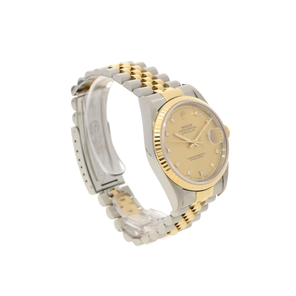 Datejust 16233 - Champagne Diamond Dot Dial - 1994