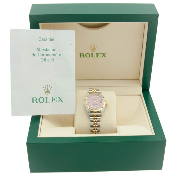 Datejust 79173 - Pink Coral Diamond Dot Dial - 2004