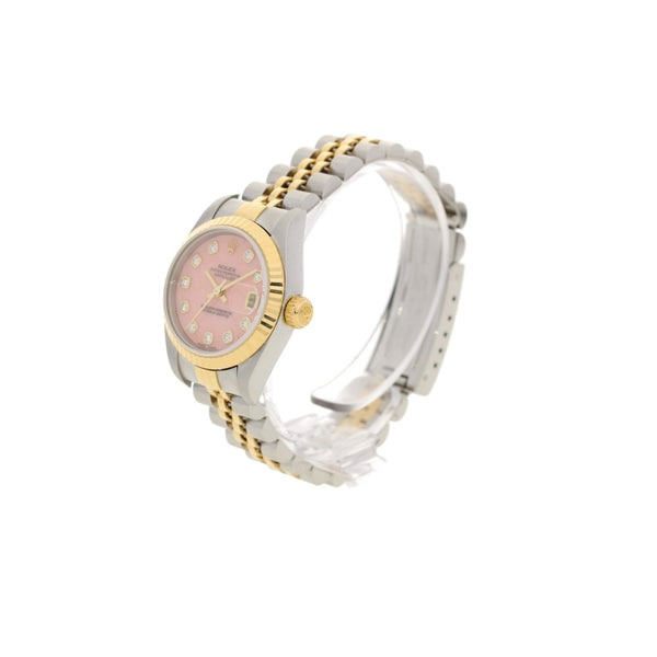 Datejust 79173 - Pink Coral Diamond Dot Dial - 2004