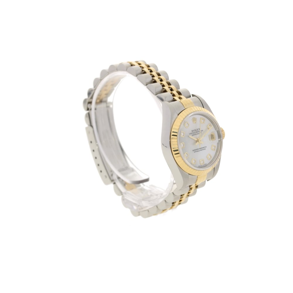 Datejust 79173 - Lady's Steel and Gold - Diamond Dial - 2002