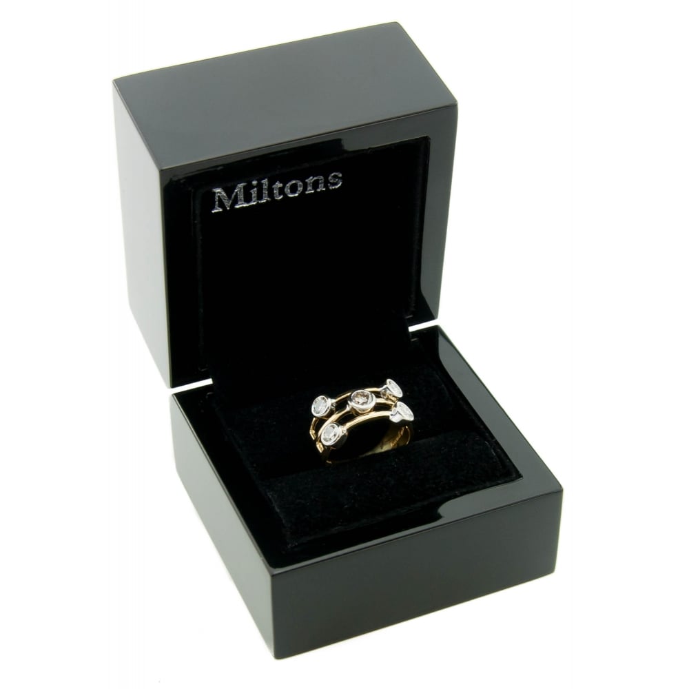 5 Stone 18ct Yellow Gold 1.00ct Diamond Ring