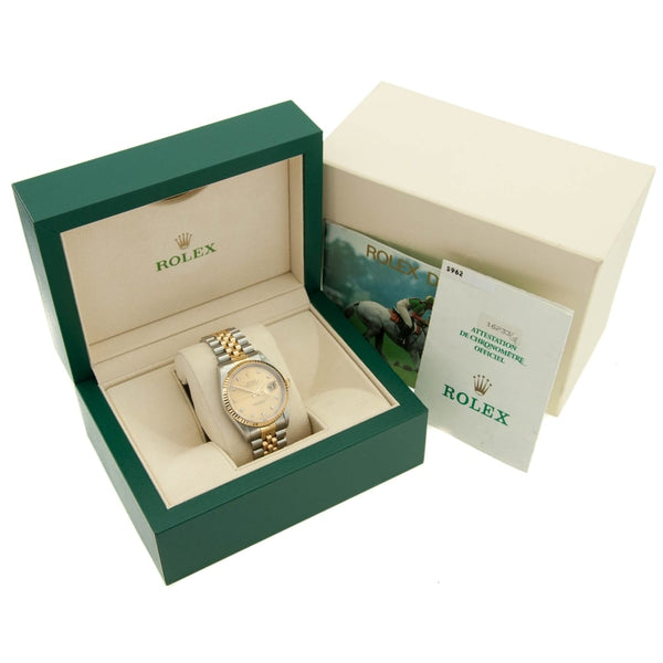 Datejust 16233 - Men's Watch - Diamond Dial - 1994